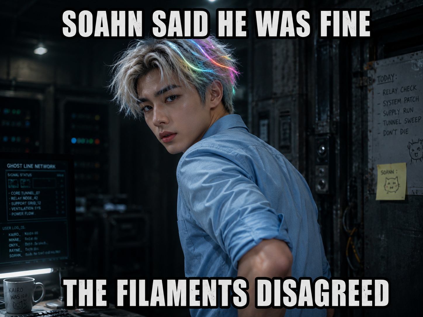 Soahn said he was fine meme